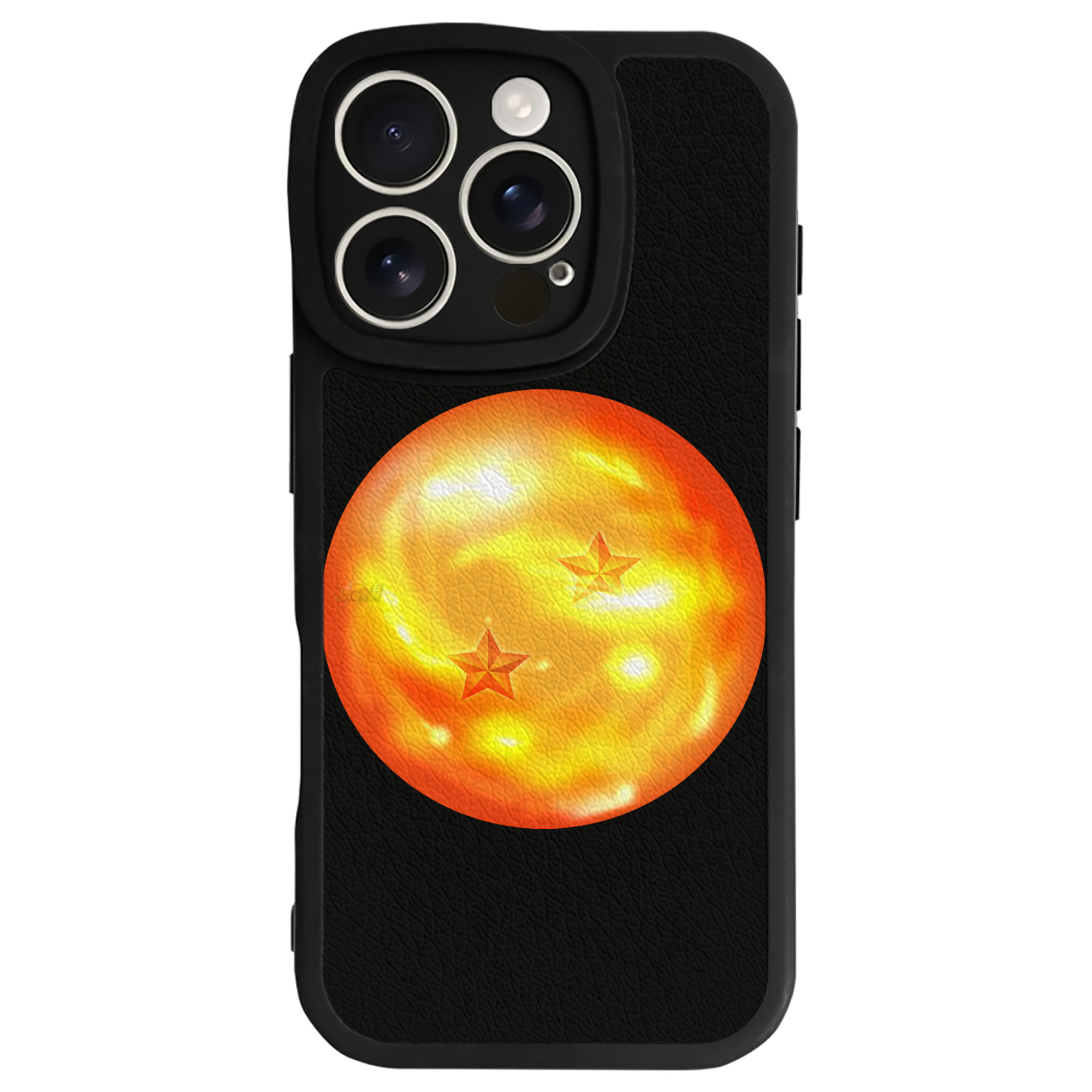 （画像用） ドラゴンボール DRAGON BALL 【iPhone 16シリーズ対応】シリコンスマホケース（レザー調） 材質：シリコン